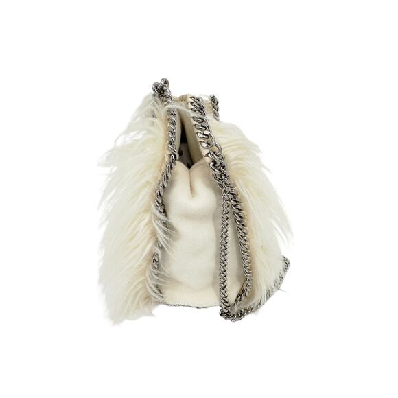 STELLA McCARTNEY Falabella Mini Faux Fur Tote Bag - Picture 13 of 16